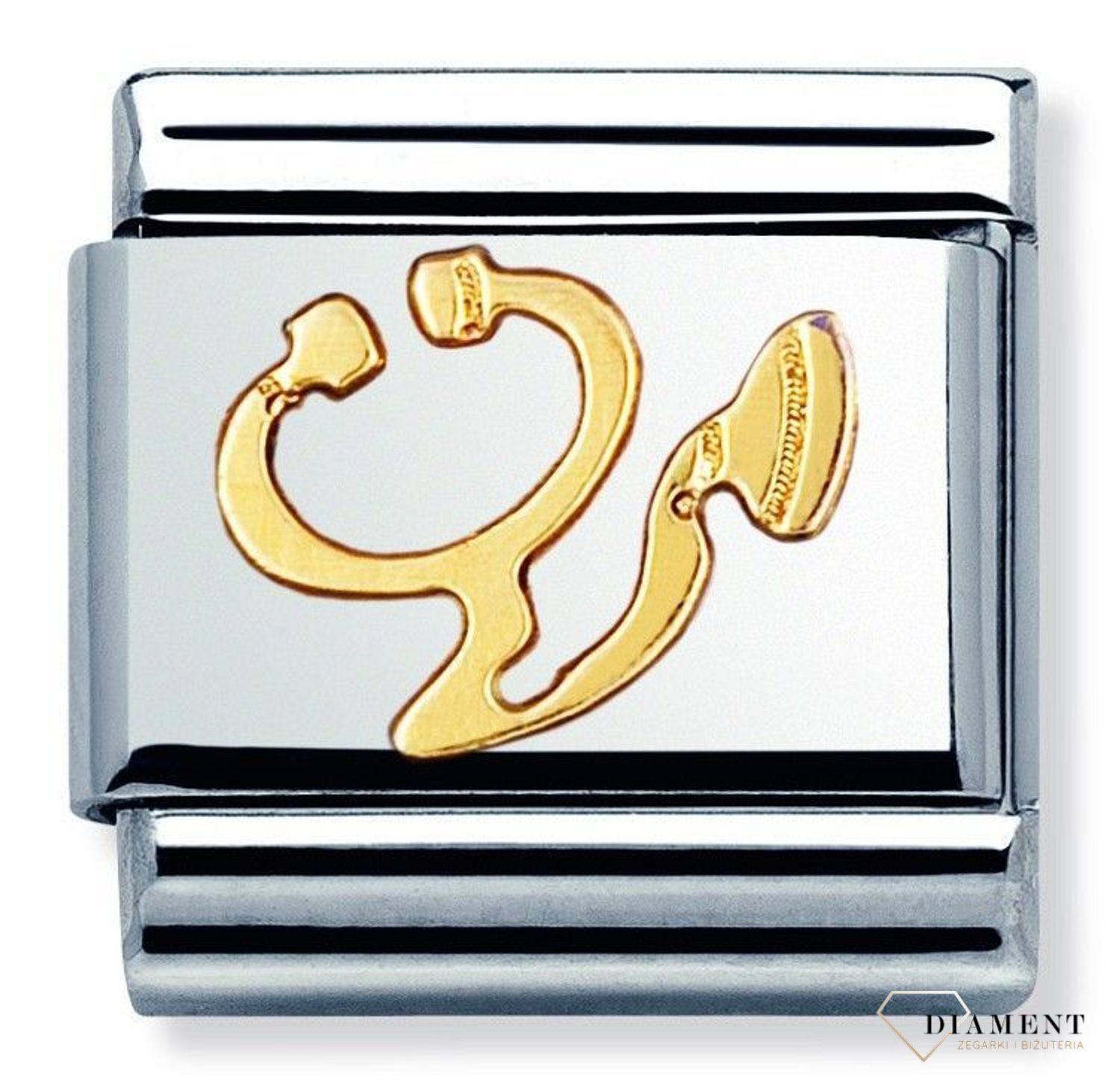 Nomination - Link 18K zawieszka złoto 'Stetoskop' 030109 17 biżuteria nomination nomination zawieszki nomination baza.jpg